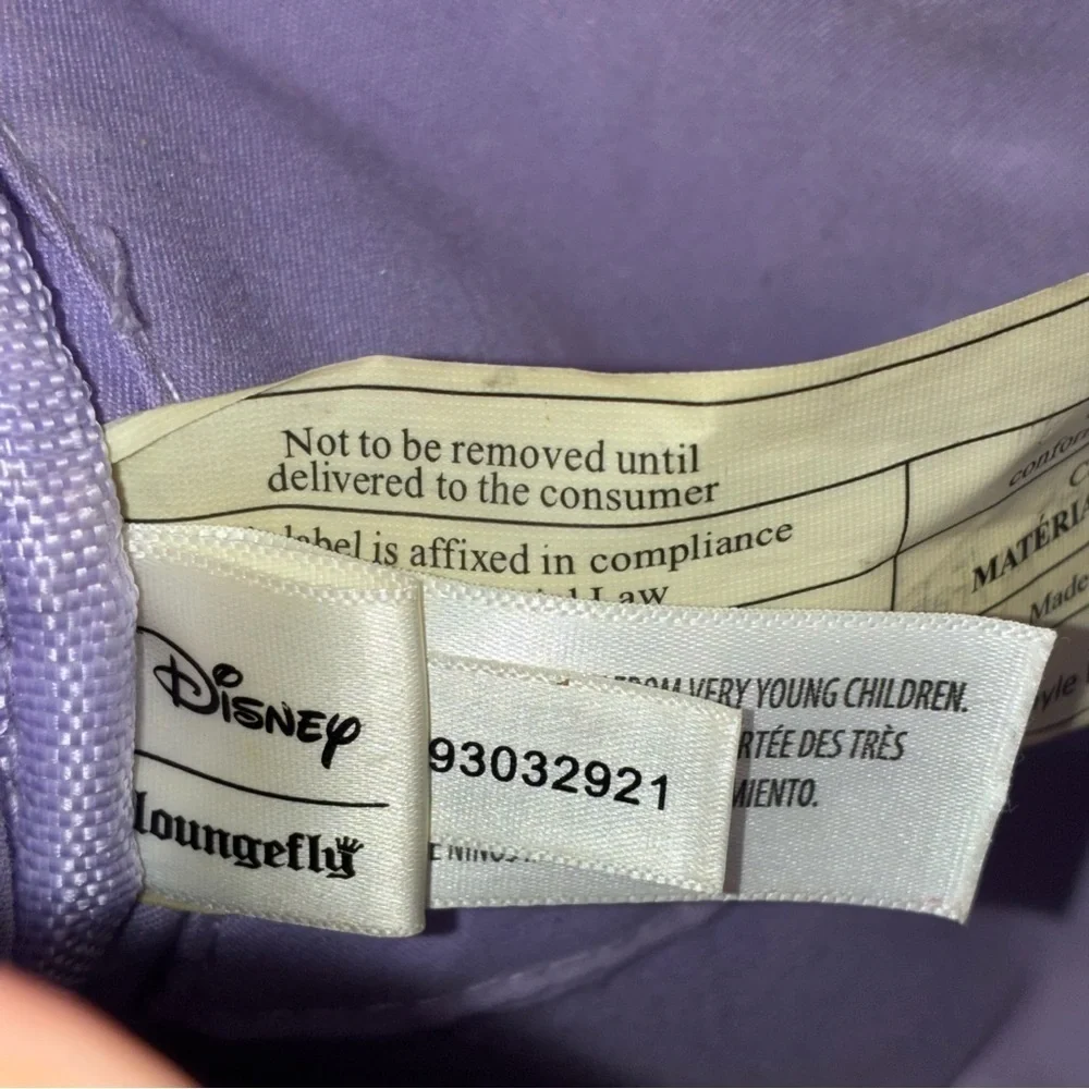 Disney X Loungefly Alice In Wonderland Lavender Map Mini Backpack *READ DESCRIP